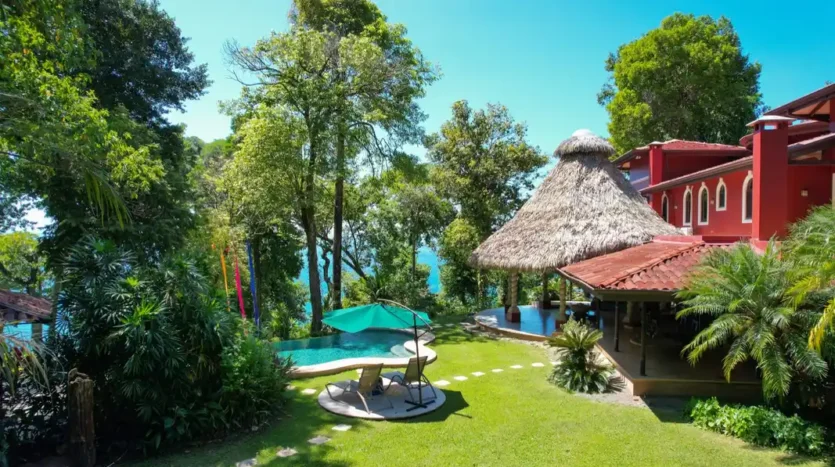 The Crown Jewel of Dominical: Timeless Colonial Estate with Panoramic Ocean Views