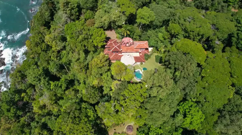 The Crown Jewel of Dominical: Timeless Colonial Estate with Panoramic Ocean Views