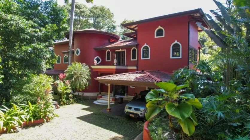 The Crown Jewel of Dominical: Timeless Colonial Estate with Panoramic Ocean Views